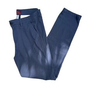 West Ace Men's Stretch Flex Chino Navy Blue Trouser Size 32/30